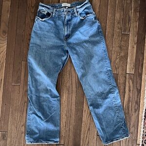Abercrombie & Fitch Curve Love: The 90s Relaxed High Rise Jean